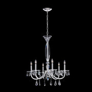 Passo 6-Light Chandelier in Polished Silver