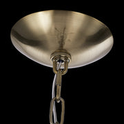 Passo 6-Light Chandelier in Brushed Brass