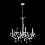 Passo 8-Light Chandelier in Polished Silver