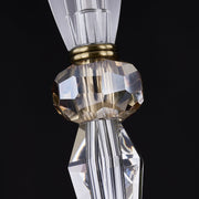 Passo 8-Light Chandelier in Brushed Brass