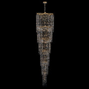 Cadere 42-Light Foyer Chandelier in Two Tone 18K Gold