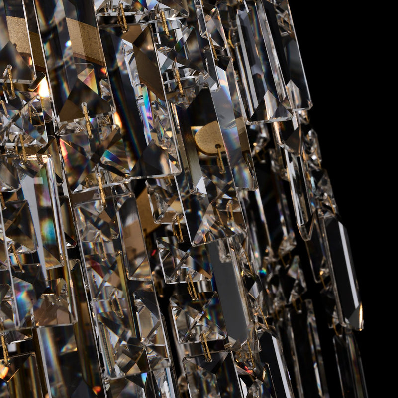 Cadere 42-Light Foyer Chandelier in Two Tone 18K Gold