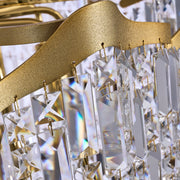 Cadere 42-Light Foyer Chandelier in Two Tone 18K Gold