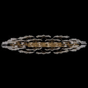 Cadere 24-Light Linear Pendant in Two Tone 18K Gold