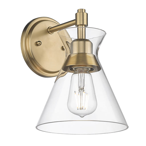 Malta Wall Sconce in Brushed Champagne Brass