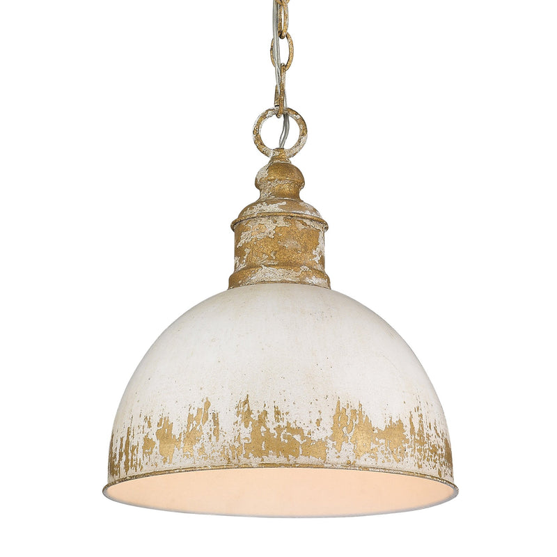 Alison Pendant in Vintage Gold