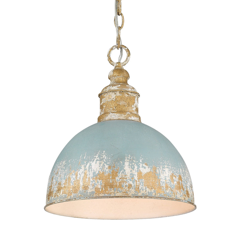 Alison Pendant in Vintage Gold