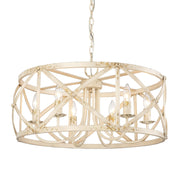 Alcott 6-Light Chandelier in Antique Ivory