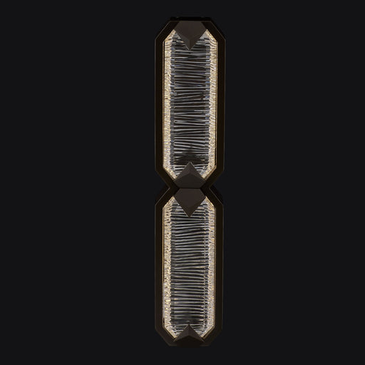 Carato Large LED Outdoor Wall Sconce in Bronze Fluorocarbon