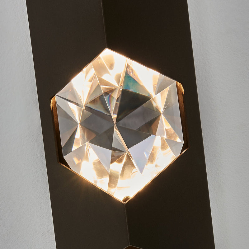Gemma LED Outdoor Wall Sconce in Outdoor Bronze Fluorocarbon