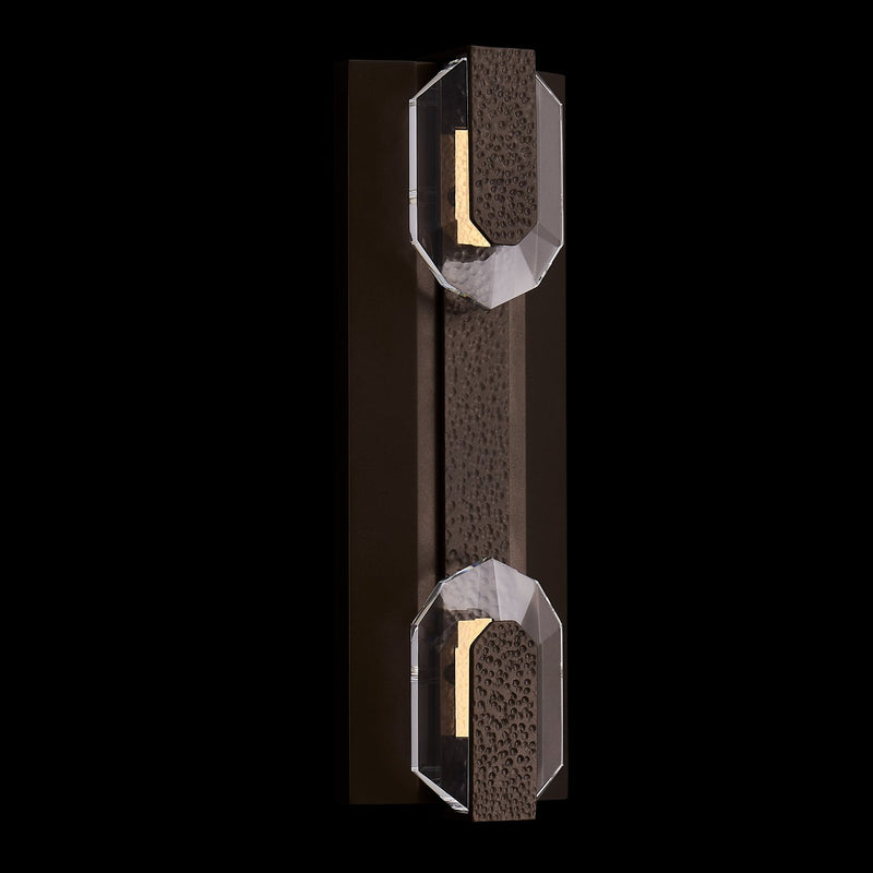Opposto LED Outdoor Wall Sconce in Outdoor Bronze Fluorocarbon