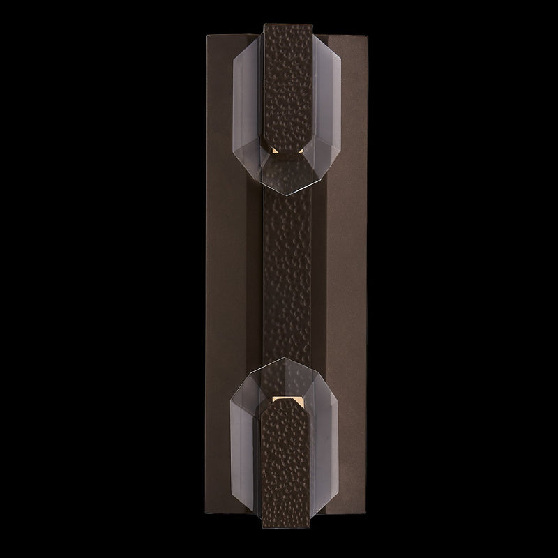 Opposto LED Outdoor Wall Sconce in Outdoor Bronze Fluorocarbon