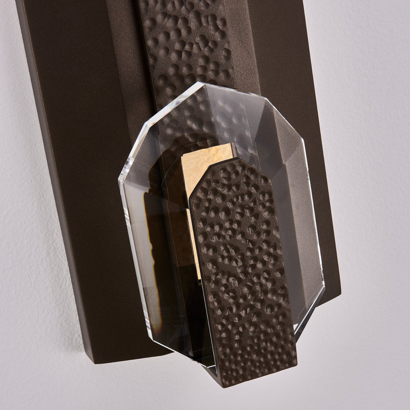 Opposto LED Outdoor Wall Sconce in Outdoor Bronze Fluorocarbon