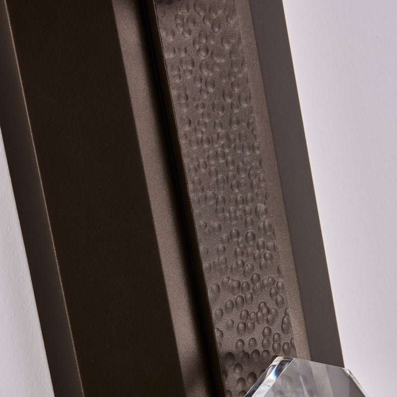 Opposto LED Outdoor Wall Sconce in Outdoor Bronze Fluorocarbon