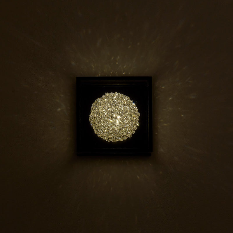 Lina Small Outdoor Wall Sconce in Matte Black