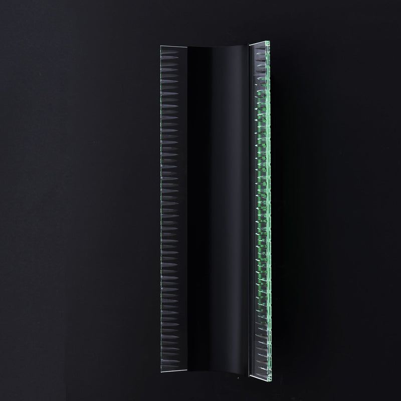 Tonalita LED Outdoor Wall Sconce in Matte Black Fluorocarbon