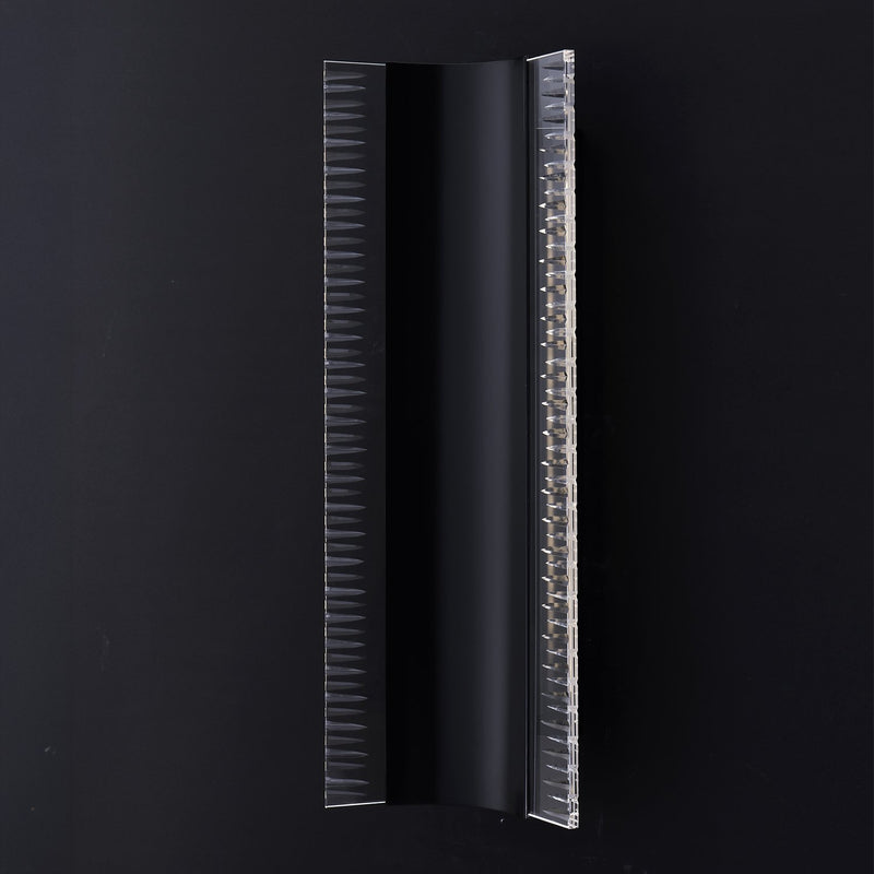 Tonalita LED Outdoor Wall Sconce in Matte Black Fluorocarbon