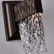 Mezza Small Outdoor Wall Sconce in Matte Black Fluorocarbon