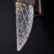 Mezza Large Outdoor Wall Sconce in Matte Black Fluorocarbon