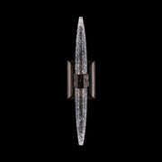 Mezza Large Outdoor Wall Sconce in Matte Black Fluorocarbon
