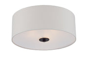 Bongo 3 Light Flush Mount in Oil Rubbed Bronze