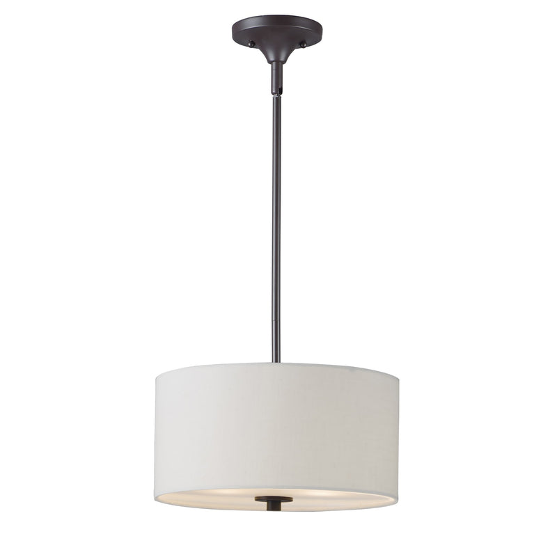 Bongo 2 Light 13" Pendant in Oil Rubbed Bronze