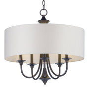 Bongo 5 Light Chandelier in Oil Rubbed Bronze