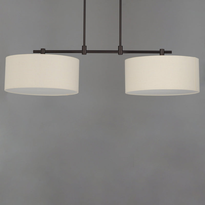 Bongo 2 Light 42" Linear Pendant in Oil Rubbed Bronze