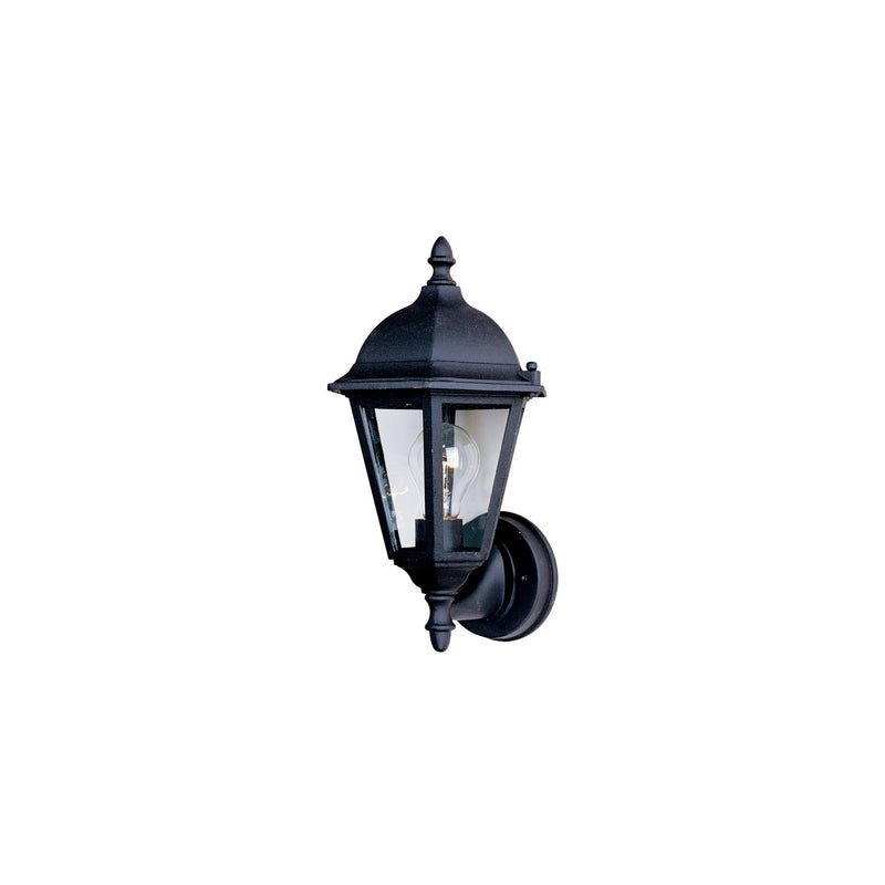 Westlake 1 Light 15" Outdoor Wall Lantern (Model 1002) in Black