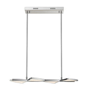 Aeon 1 Light 28" Linear Pendant in Chrome