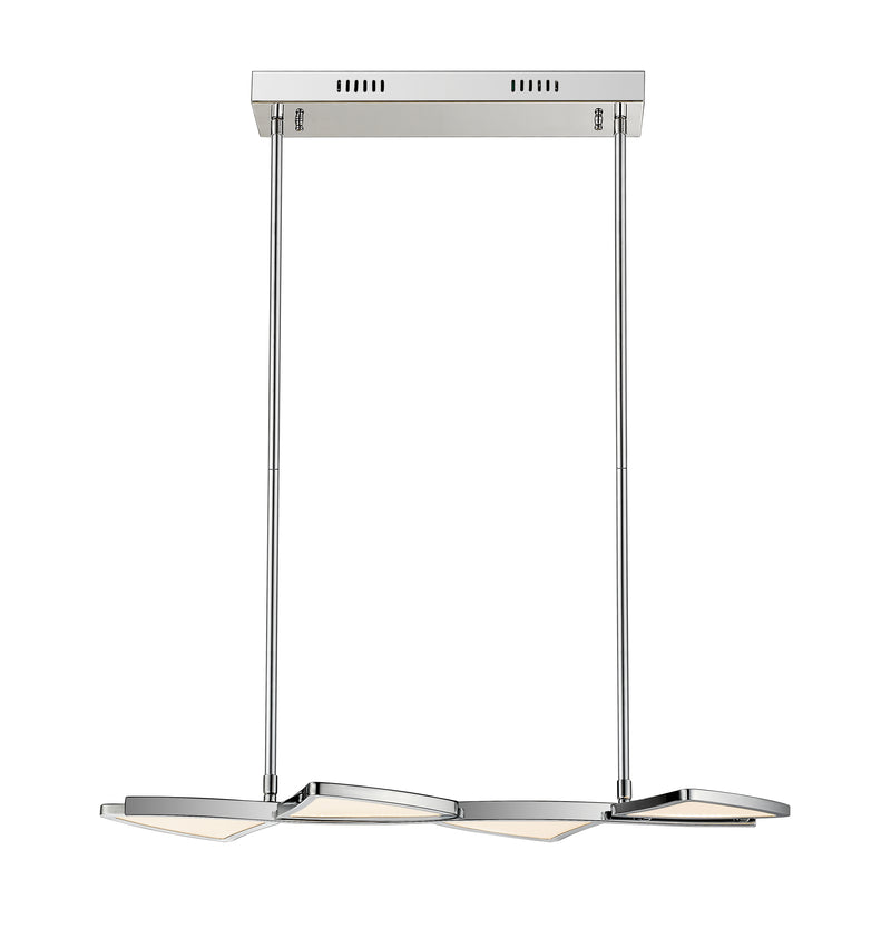 Aeon 1 Light 28" Linear Pendant in Chrome