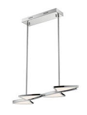 Aeon 1 Light 28" Linear Pendant in Chrome