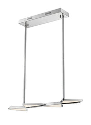 Aeon 1 Light 28" Linear Pendant in Chrome