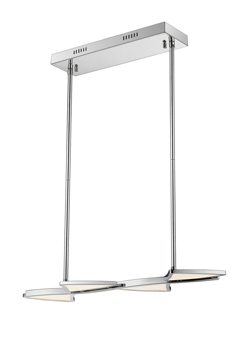 Aeon 1 Light 28" Linear Pendant in Chrome