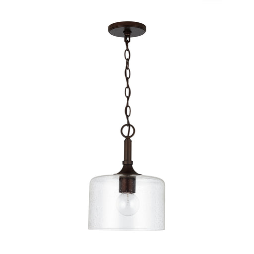 Carter 1-Light Pendant in Bronze - Lamps Expo