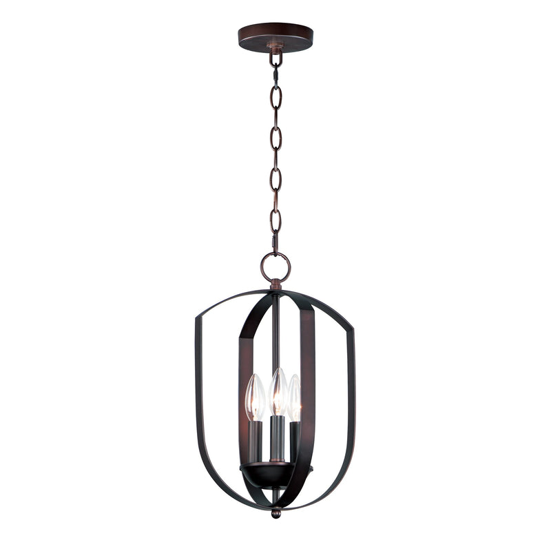 Provident 3 Light Cage Chandelier in Oil Rubbed Bronze