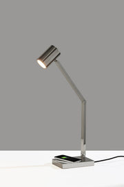 Newman Task Lamp in Polished Nickel