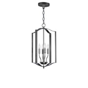 Provident 4 Light 15" Chandelier in Black