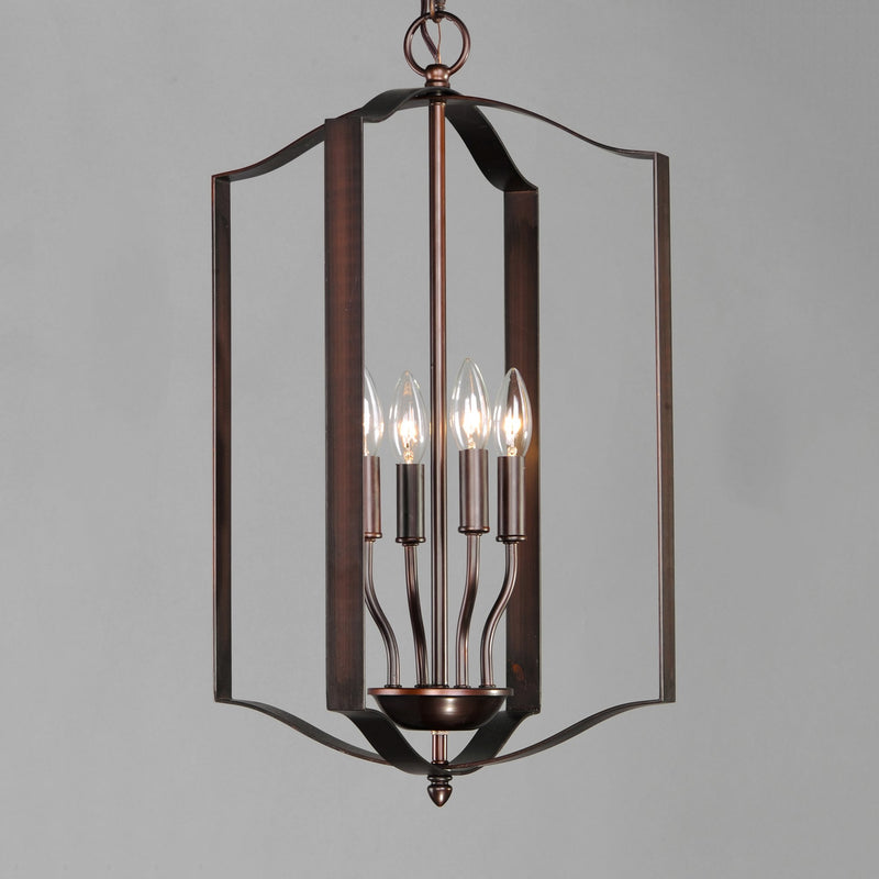 Provident 4 Light 15" Chandelier in Oil Rubbed Bronze
