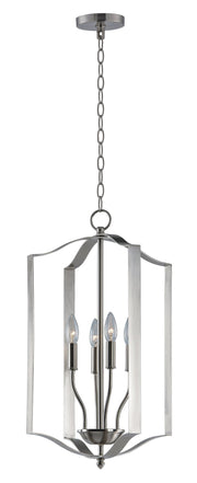 Provident 4 Light 15" Chandelier in Satin Nickel