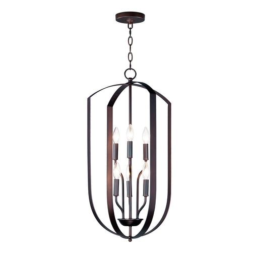 Provident 6 Light 15" Chandelier in Oil Rubbed Bronze