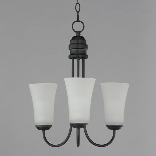 Logan 3 Light Chandelier in Black