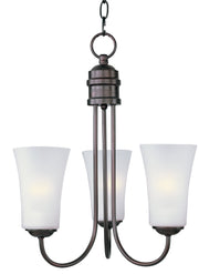 Logan 3 Light Chandelier in Oil Rubbed Bronze