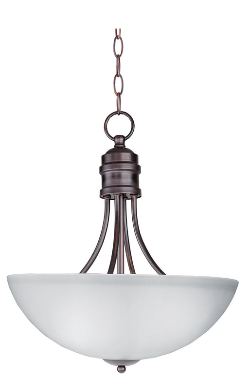 Logan 3 Light 15.5" Pendant in Oil Rubbed Bronze