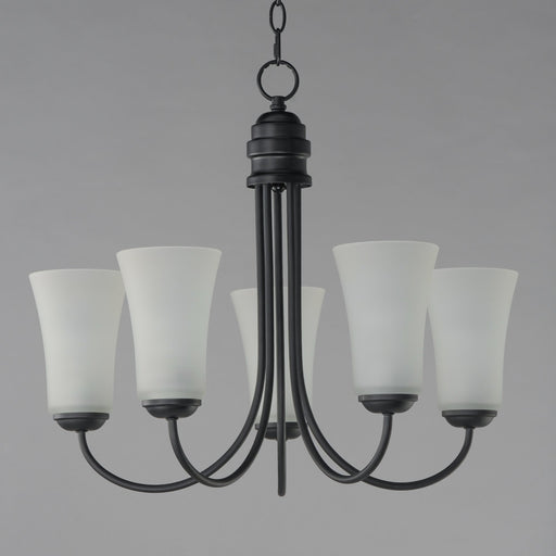 Logan 5 Light Chandelier in Black