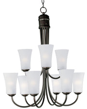 Logan 9 Light Chandelier in Oil Rubbed Bronze