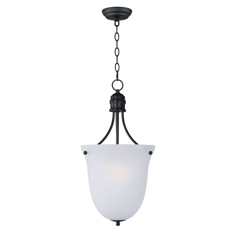 Logan 3 Light 13" Pendant in Black