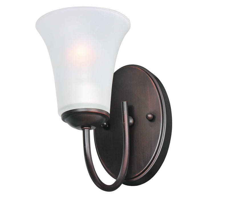 Logan 1 Light Wall Sconce in Oil Rubbed Bronze
