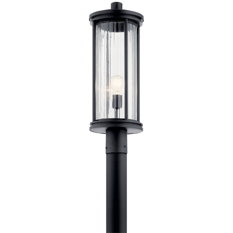 Barras Outdoor Post Light in Black