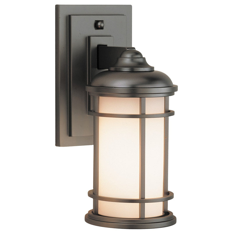 Lighthouse Small Outdoor Wall Lantern in Burnished Bronze